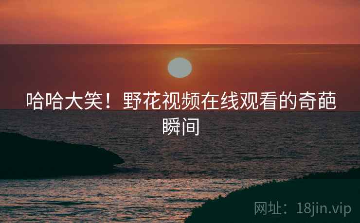 哈哈大笑!野花视频在线观看的奇葩瞬间